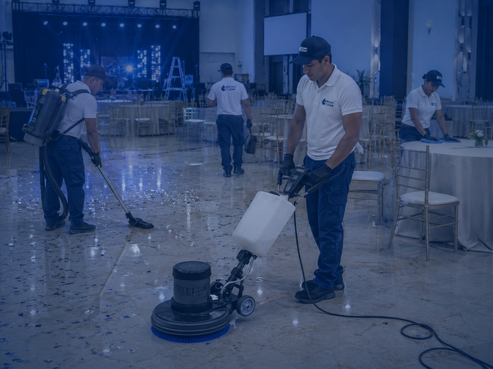 Limpieza de eventos MicroClean